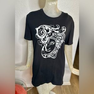 Versace Collection Men’s Black/White Logo Short Sleeve Tshirt. Size XLarge
